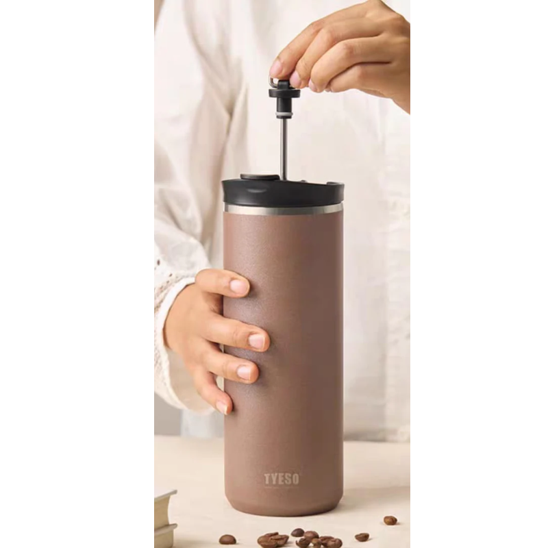 Termo Prensa Francesa Cafetera Portátil Taza De Café 750ml