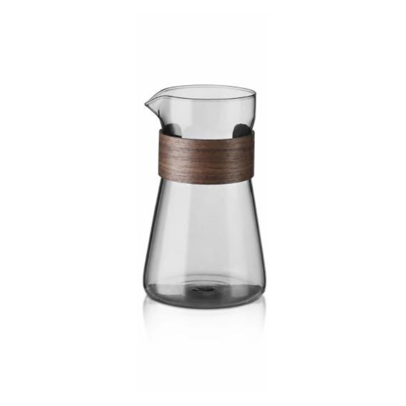 Jarra Servidor Café Vidrio Borosilicato Estilo Japones 370ml