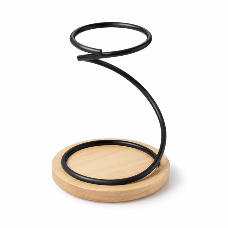 Soporte Para Métodos De Cafe Soportes De Goteo Base Madera
